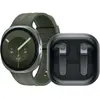 Samsung Galaxy Watch 9 5G Argent/Vert 44 mm + Samsung Galaxy Buds4 Noi...