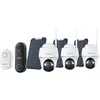 Reolink Argus B430 Lot de 3 + Solar Panel + D340W + Chime 