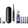 Oral-B iO 6N Noir + 4 Brossettes pour des Dents Plus Blanches 