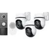 TP-Link Tapo C530WS Lot de 3 + D235 Smart Battery & Wired Doorbell 
