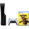 PlayStation 5 Slim Disc Edition + Marvel's Wolverine + Façades Noir 