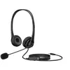 HP G2 - Micro-casque - sur-oreille - filaire - jack 35mm - noir ombré - pour HP 34; Portable 245 G9 256 G8 25X G9; Pro 260 G9; ProBook 44X G9 45X G9
