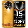 Smartphone Incassable LAGENIO Panther2 Pro 24Go+256Go/1To TF 50MP Étan...
