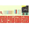 Hape Coffret artistique craies et feutres