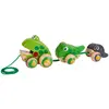 Hape - Pull Along Frog Family (87-0365)