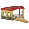 Hape - E3704 - Circuit de Train en Bois - Gare de Triage