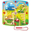 Hape Hape Construction En Bois Et Labyrinthe Magnétique Numérique