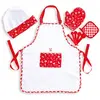 Hape E3162 Chef Pack Dress Up Play Set with Cooking Accessories for Kids, Ages 3+, Red and White