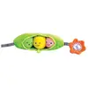 Hochet 3 petits pois multicolore TU