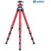 Leofoto LA-284C+LH-30 (Carbone, Métal), Trépied, Rouge