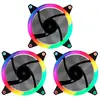 Unykach Kit Ventilateur 12 cm x 3 Candy 30 ARGB Ring LED 120 mm