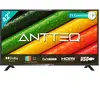 Non communiqué ANTTEQ AB42D1-televisie 42 inch (TV 106 cm)-Dolby Audio, LED, HDMI, mediaspeler via USB, digitale audio-uitgang, triple tuner DVB-C/T2/S2, CI+, inclusief hotelmodus