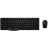 Rapoo X1800S (DE, Sans fil), Clavier, Noir