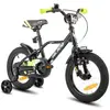 HILAND Vélo Enfant 14 Pouces pour garçon de 4-6 Ans, Frein à Main et F...