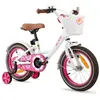 JOYSTAR Vélo pour enfants de 14 pouces pour filles et garçons de 3 à 5...