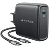 Targus 100W GaN Charger Laptop, Smartphone, Tablet Zwart AC