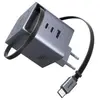 Ugreen Wall GaN Charger (100 W), Chargeur USB, Gris