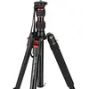SmallRig T-10 Aluminum Tripod 3983 (Métal), Trépied, Noir