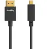 SmallRig 4795 Câble de données HDMI 4K ultra fin (D vers A) 100 cm
