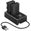 Smallrig 5409 2x batteries + chargeur pour Canon LP-E6P