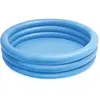 Intex 59416NP Piscine gonflable à trois anneaux Bleu cristal 1,14 m x 25 cm