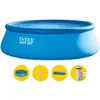 Piscine gonflable Easy Set INTEX 457 x 122 cm bleu - Hors-sol - Autopo...