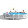 Piscine tubulaire Intex Prism Frame Ø610 x 132 cm - Gris