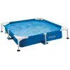 Piscine tubulaire carrée pour animaux - Intex