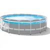 Intex Piscine tubulaire ronde Intex Prism Frame Clear Window 4,88 x 1,22 m