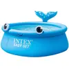 Intex Piscine Gonflable Ronde Whale Easy Set Ø183x51cm