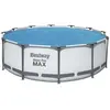 Bestway Couverture Pour Piscines Avec Structure Métallique Ø Solar 366 Cm