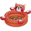 Bestway Piscine à balles gonflable Playful Red Panda avec 50 balles