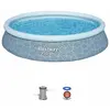 Bestway Piscine autoportante ronde 396 x 84 cm Bestway Fast Set avec pompe