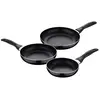 San Ignacio Ensemble De Poêles Navy Black 16/20/24 Cm