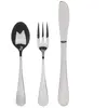 BERGNER Q3460 Lot de 3 couverts pour enfants en acier inoxydable Colle...