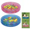 Bestway Opblaasbaar Zwembad Ballenbak Blauw 91 X 20 Cm