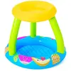 Bestway Peuterzwembad - opblaasbaar - 2+ - fruitthema - met schaduwdakje - 91x91cm - PVC - 26l