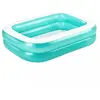 Bestway 54005 Piscine gonflable familiale translucide 200x146x48 cm- Vert