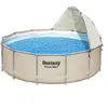 Bestway Bestway Ensemble de piscine avec auvent Power Steel 396x107 cm