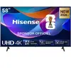 Hisense TV 58A6S 58" 4K, 60Hz (58", LED, QLED, 4K), TV, Noir