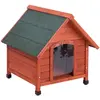 zooplus Exclusive Niche Spike Confort avec porte en plastique pour chien - taille S : l 72 x P 76 x H 76 cm