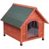 zooplus Exclusive Niche Spike Confort avec porte en plastique pour chien - taille L : l 84 x P 101 x H 87 cm