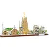 Cubicfun CUBIC FUN CITY LINE 306-20256 PUZZLE 3D - BARCELONA (186 pièc...