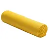 Drap housse 200x200 cm 100% Lin Lavé Jaune - Linge de lit drap housse ...