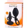 Seven Creations - Inflatable Butt Plug S - Anal Toys Buttplugs Zwart