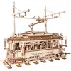 Robotime, Houten Puzzel 3D Classic City Tram, LK801, 24,7x16,5x28,7cm