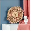 WZHIJUN Tarps Zodiac Wall Clock Wooden Kit