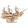 Robotime Modelbouwpakket Sailing Ship 12 Cm Hout 118-delig