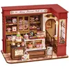 Robotime Maquette Rolife Serre-livres Book Nook Honey dessert