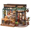Robotime Rolife Tipsy Restaurant - DG167 - Rolife - DIY Miniatuur - Kn...